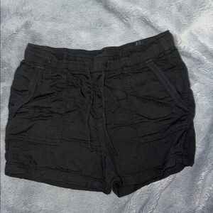 Old Navy Black Cargo Shorts Relaxed Fit